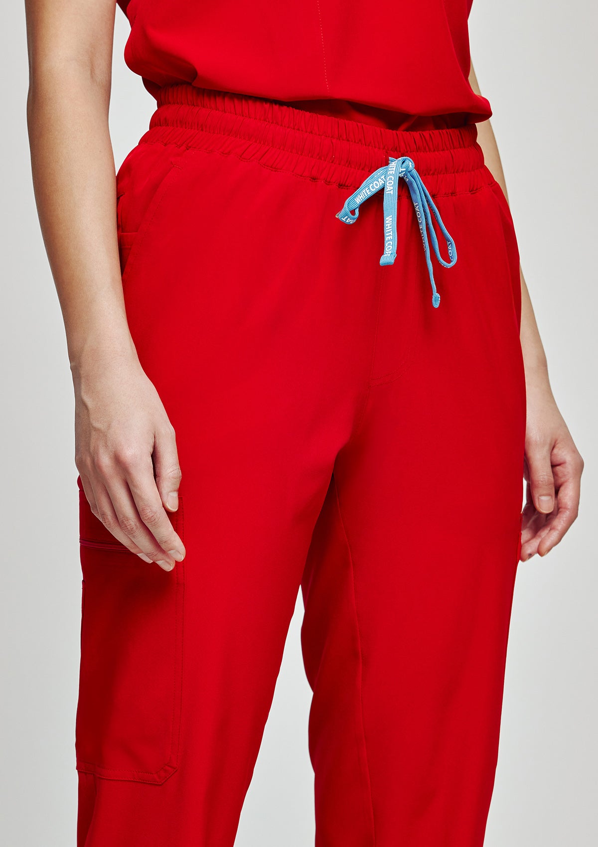 Tapered MoveTech® Scrub Pants - Women / Cherry Pop