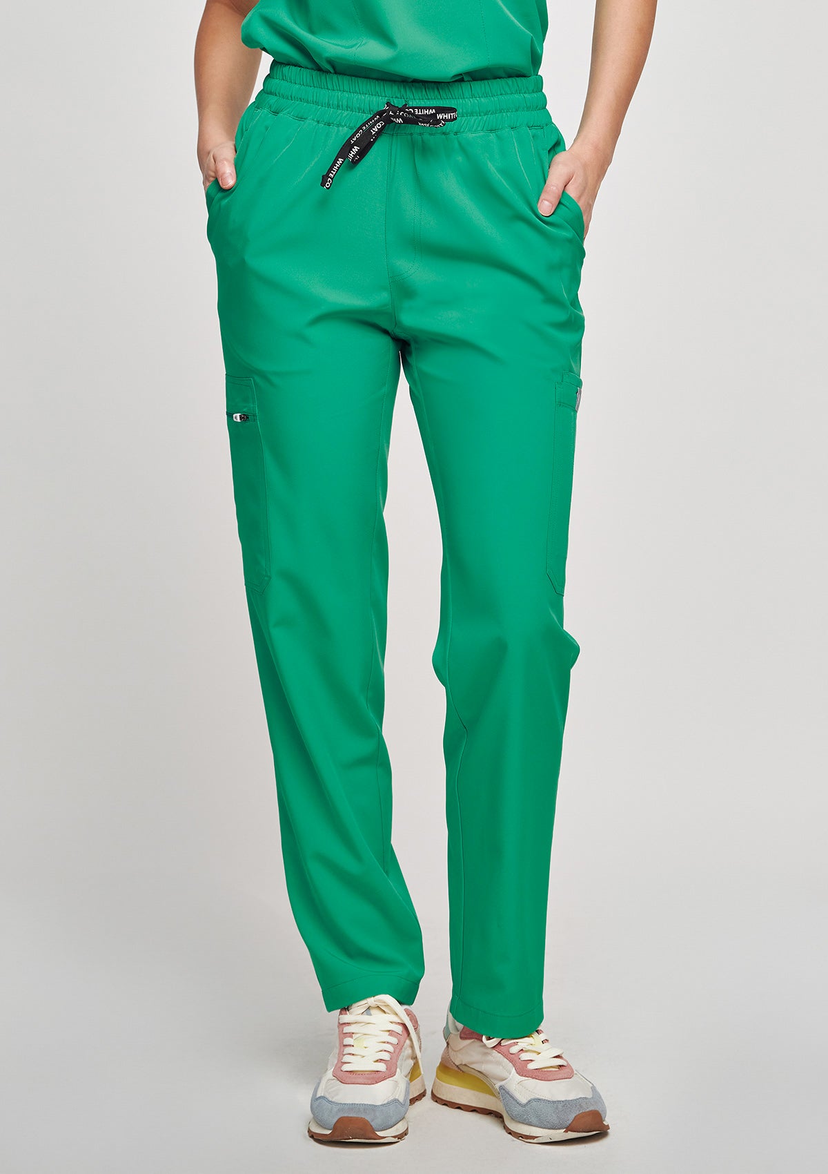 Tapered MoveTech® Scrub Pants - Women / Cactus