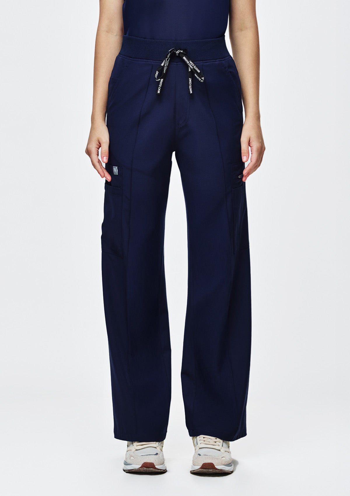 Wide Leg MoveTech® Scrub Pants Core+ - Women / Indigo