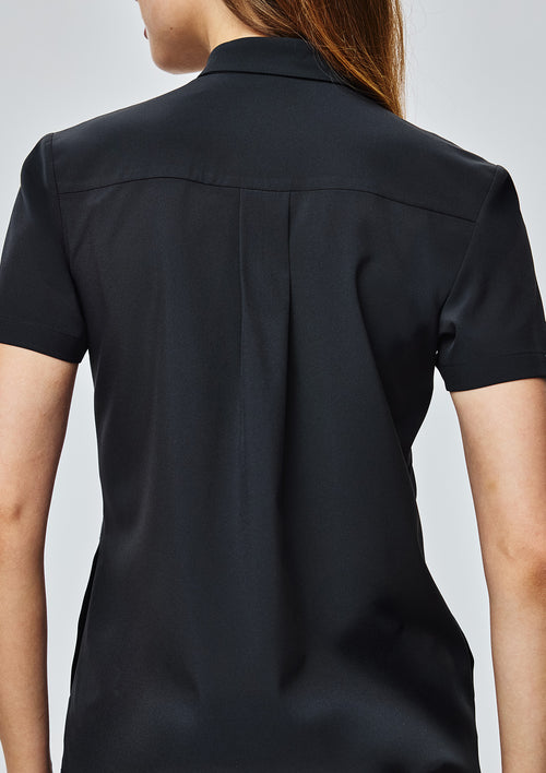 Polo MoveTech® Scrub Top Core+ - Women / So Black