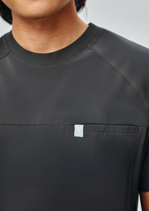 Round Neck MoveTech® Scrub Top Core+ - Men / Graphite