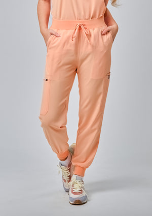 Jogger MoveTech® Scrub Pants - Women / Mellow Melon