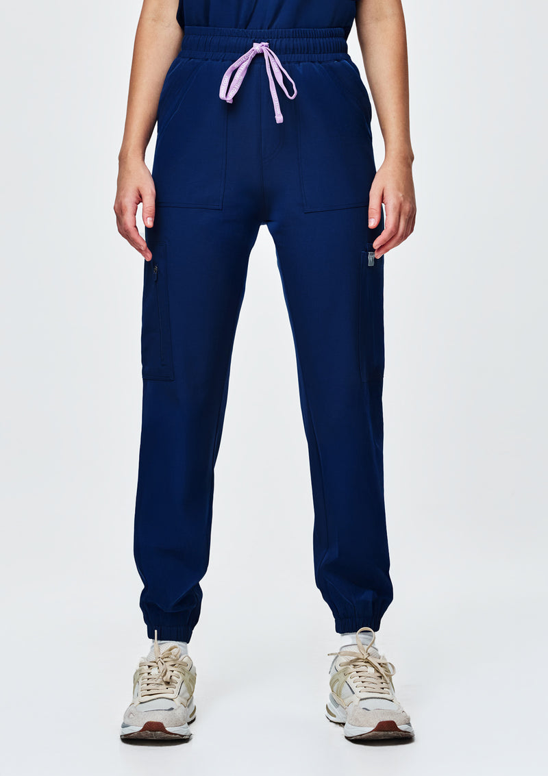 Regular Waistband Jogger MoveTech® Scrub Pants Core+ - Women / Navy