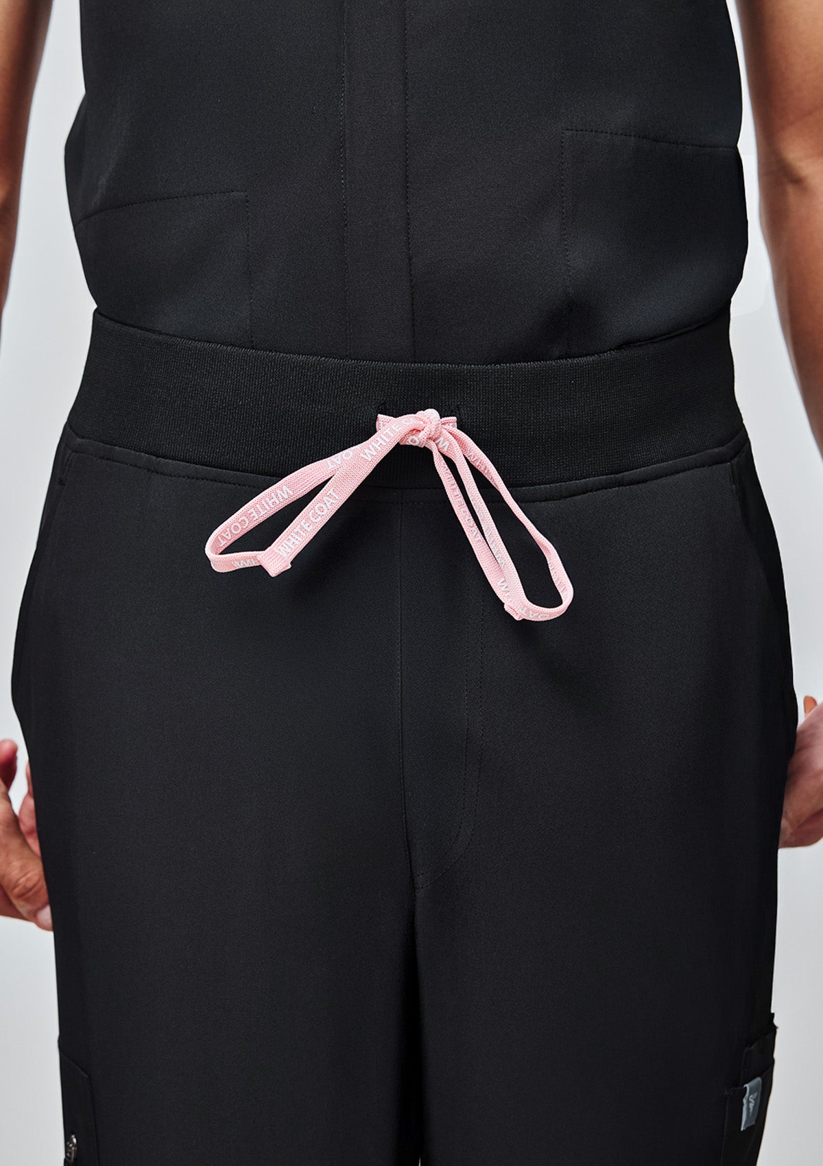 Ribbed Straight Cut MoveTech® Scrub Pants Core+ - Men / So Black