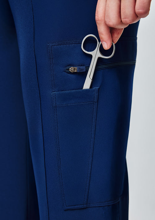 Wide Leg MoveTech® Scrub Pants Core+ - Women / Navy
