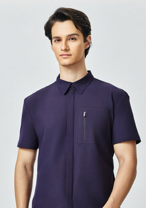 Polo MoveTech® Scrub Top Core+ - Men / Midnight Purple