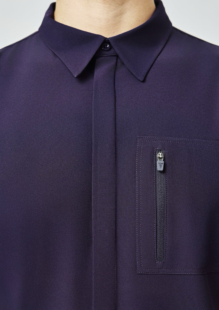 Polo MoveTech® Scrub Top Core+ - Men / Midnight Purple