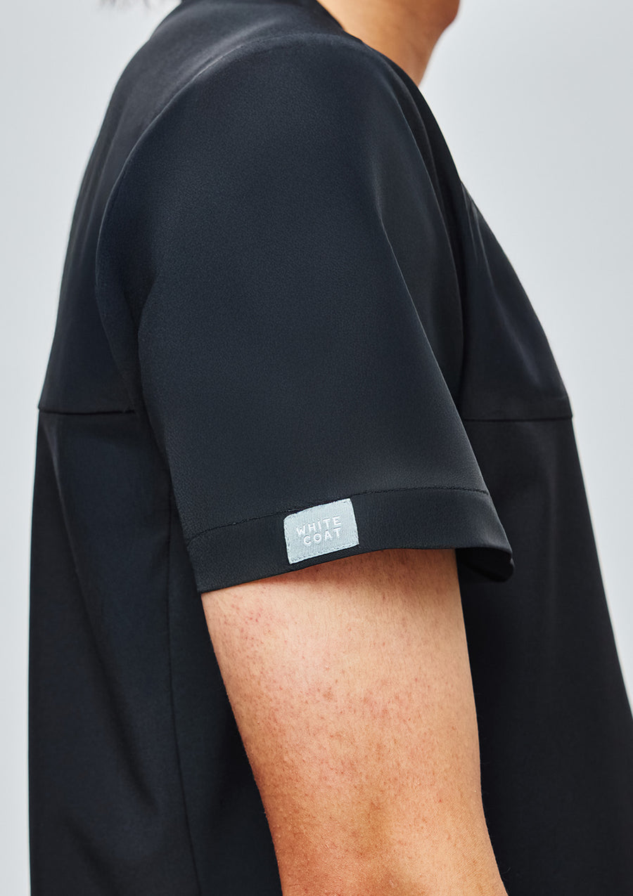 3-Pocket MoveTech® Scrub Top Core+ - Men / So Black