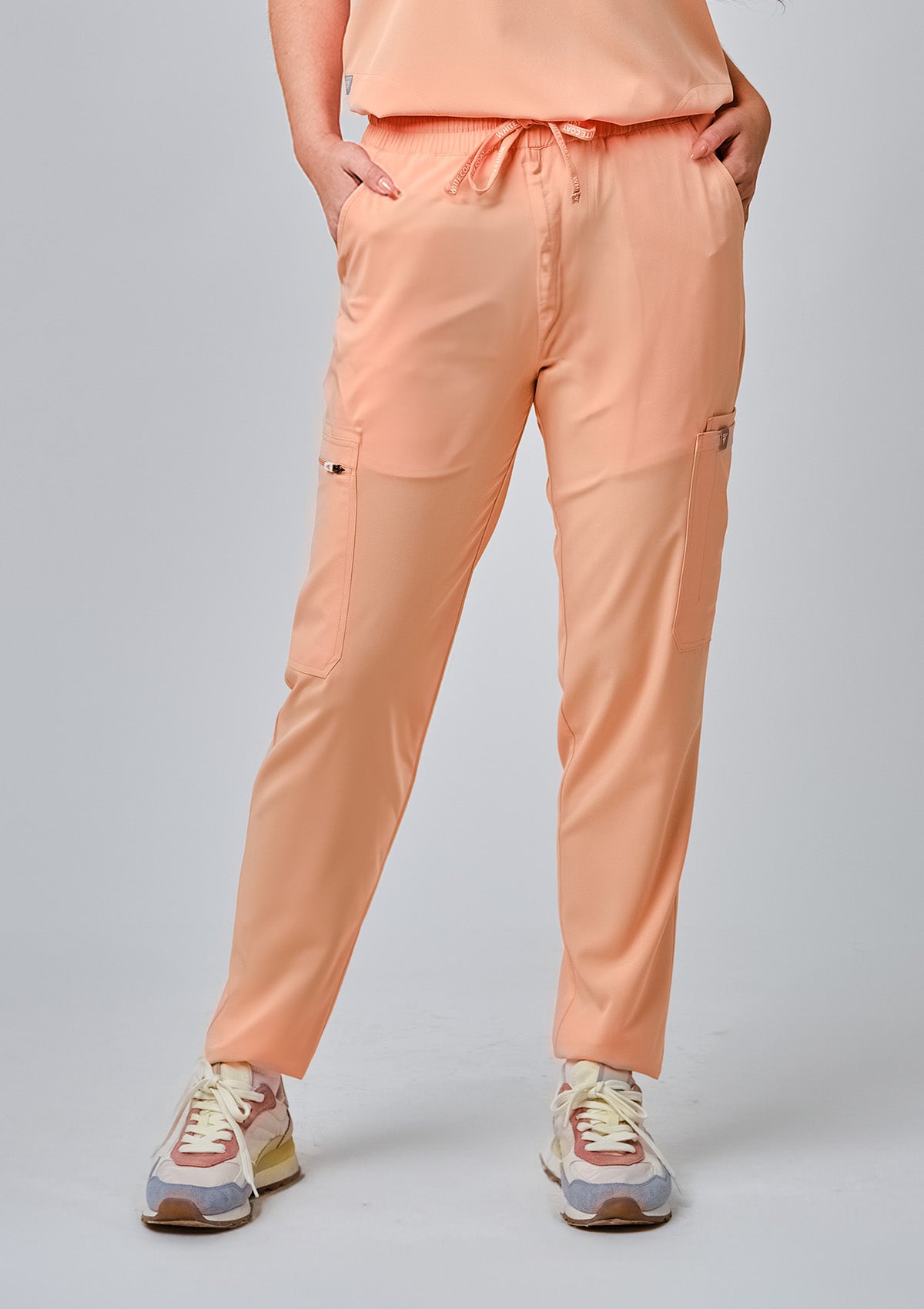Tapered MoveTech® Scrub Pants - Women / Mellow Melon