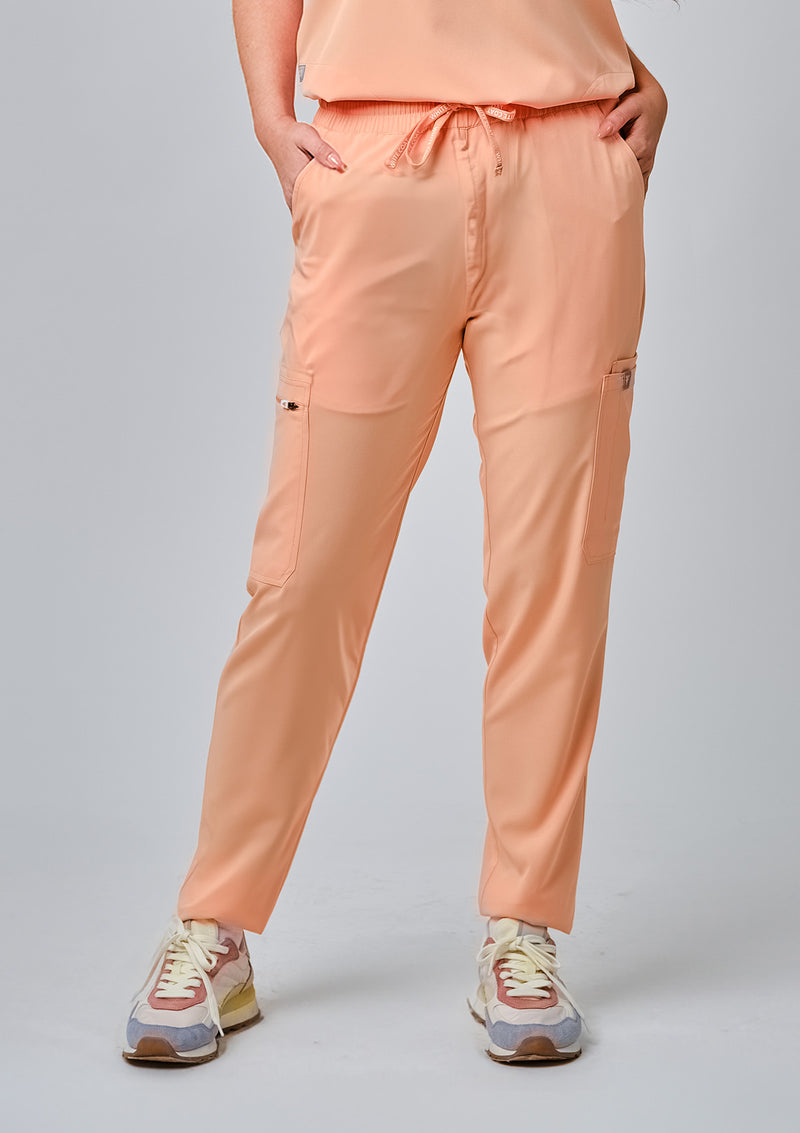 Tapered MoveTech® Scrub Pants - Women / Mellow Melon